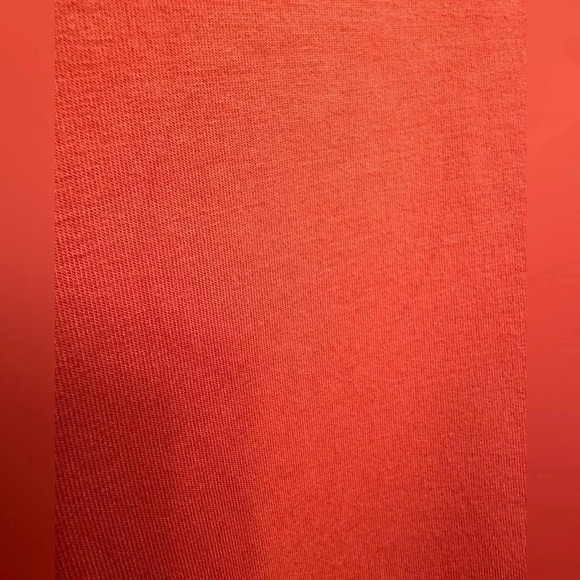 Orvis rust colored soft vneck sweatshirt - Picture 2 of 7